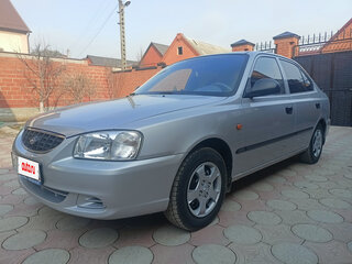 2005 Hyundai Accent ТагАЗ II, серебристый, 755000 рублей, вид 2