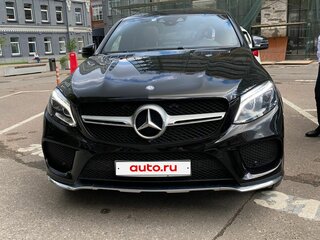 2017 Mercedes-Benz GLE Coupe 350 d I (C292), чёрный, 5000000 рублей, вид 2