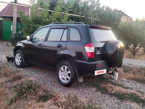 2009 Chery Tiggo (T11) I, чёрный, 500000 рублей - вид 7