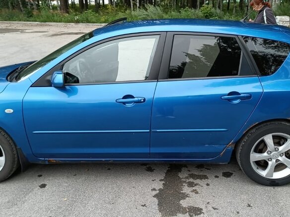 2004 Mazda 3 I (BK), синий, 780000 рублей - вид 5