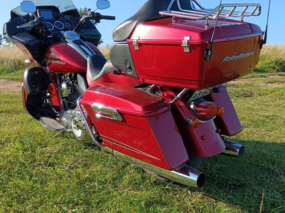 2012 Harley-Davidson Road Glide, красный, 1195000 рублей - вид 5