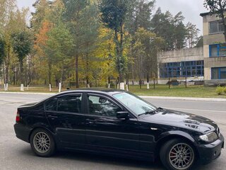 2002 BMW 3 серии 318i IV (E46) Рестайлинг, чёрный, 470000 рублей, вид 3