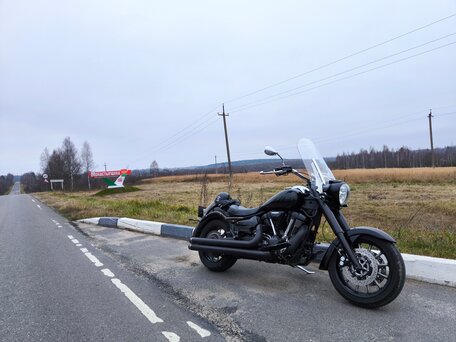 2006 Yamaha XV 1900, чёрный, 700000 рублей, вид 3