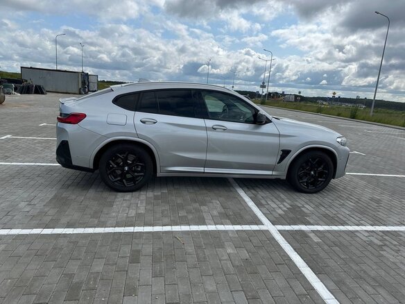 2021 BMW X4 30i II (G02) Рестайлинг, серебристый, 3595561 рублей - вид 8