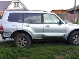 2001 Mitsubishi Pajero III, серебристый, 450000 рублей, вид 3