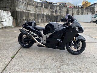 2003 Suzuki GSX 1300 R Hayabusa, чёрный, 810000 рублей, вид 1