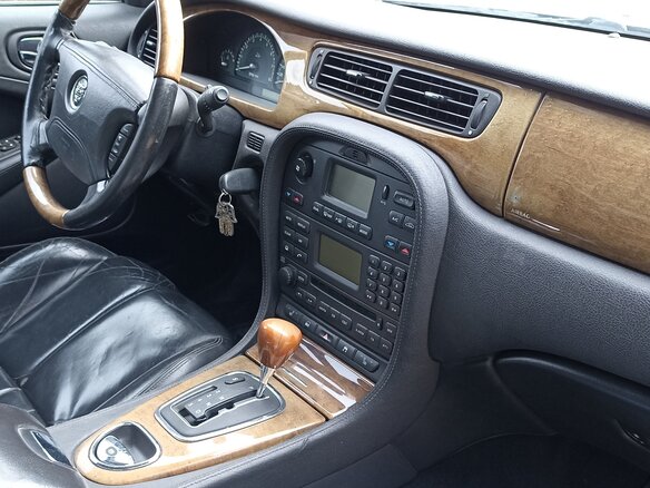 2003 Jaguar S-Type I, серый, 550000 рублей - вид 11
