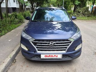 2020 Hyundai Tucson III Рестайлинг, синий, 1550000 рублей, вид 2