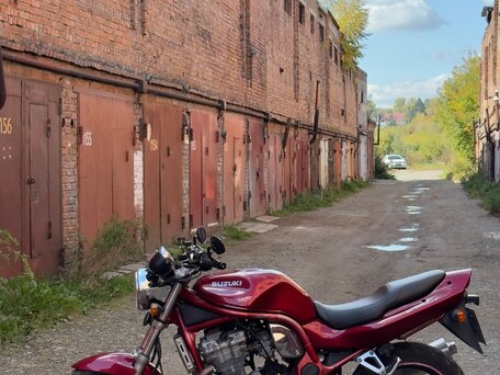 1996 Suzuki Bandit GSF 750, красный, 280000 рублей, вид 1