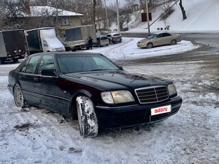 1997 Mercedes-Benz S-Класс 320 III (W140) Рестайлинг, чёрный, 1150000 рублей, вид 2