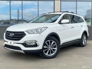 2017 Hyundai Santa Fe Grand III Рестайлинг, белый, 2400000 рублей, вид 5