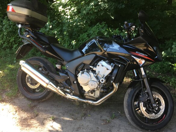 2010 Honda CBF 600, чёрный, 505000 рублей - вид 1