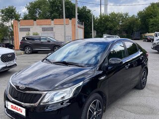 2012 Kia Rio III, чёрный, 550000 рублей, вид 1