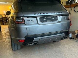 2021 Land Rover Range Rover Sport MHEV II Рестайлинг, серый, 9000000 рублей, вид 3