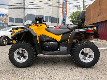 2019 BRP Can-Am Outlander L 570 (MAX), жёлтый, 1100000 рублей, вид 2