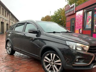 2018 Lada (ВАЗ) Vesta SW Cross I, чёрный, 1200000 рублей, вид 2