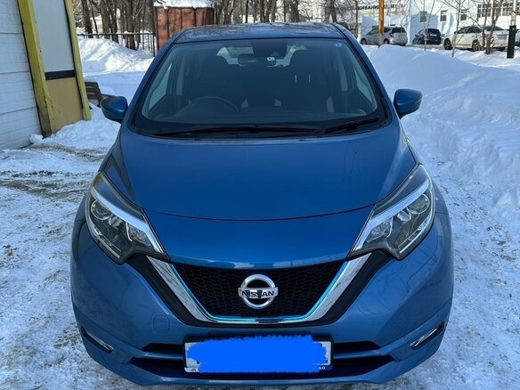2018 Nissan Note e-Power II Рестайлинг, синий, 1280000 рублей - вид 1