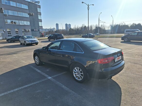 2013 Audi A4 IV (B8) Рестайлинг, чёрный, 1139783 рублей - вид 6