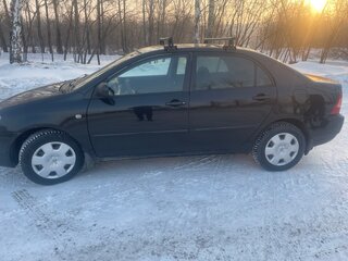 2005 Toyota Corolla IX (E120, E130) Рестайлинг, чёрный, 510000 рублей, вид 4