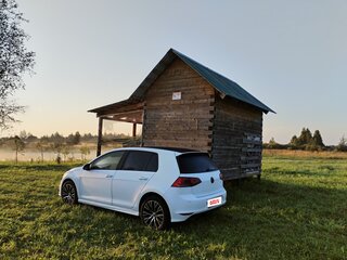 2014 Volkswagen Golf VII, белый, 1340000 рублей, вид 4
