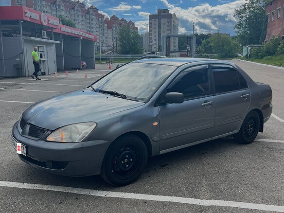 2007 Mitsubishi Lancer IX Рестайлинг, серый, 250000 рублей - вид 2