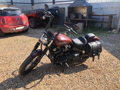 2018 Harley-Davidson Street Bob, коричневый, 1100000 рублей, вид 5