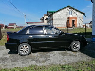 2008 Chevrolet Lanos I, чёрный, 240000 рублей, вид 5