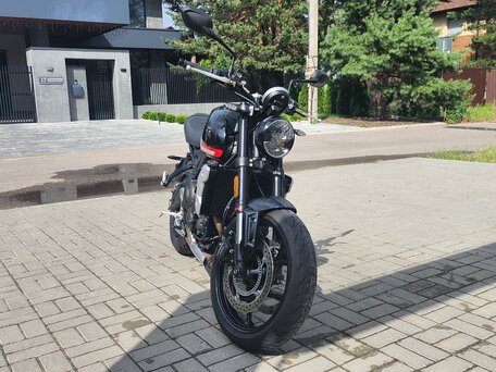 2021 Triumph Trident 660, чёрный, 790000 рублей, вид 5