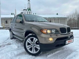 2005 BMW X5 3.0i I (E53) Рестайлинг, коричневый, 1200000 рублей, вид 1