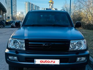 2003 Toyota Land Cruiser 100 Series Рестайлинг 1, серебристый, 7000000 рублей, вид 2