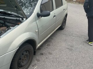 2006 Renault Logan I, серый, 350000 рублей, вид 4