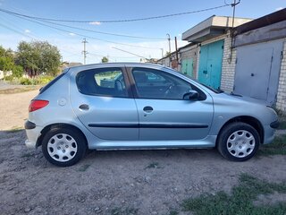 2006 Peugeot 206, голубой, 355000 рублей, вид 4