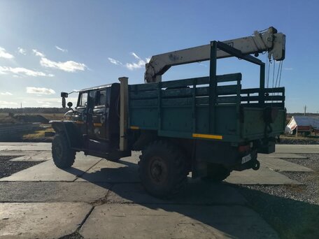 1992 Урал 4320, зелёный, 2500000 рублей, вид 2