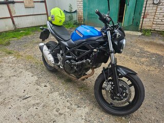 2017 Suzuki SV 650, синий, 550000 рублей, вид 2