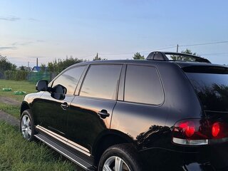 2007 Volkswagen Touareg I Рестайлинг, чёрный, 1200000 рублей, вид 4