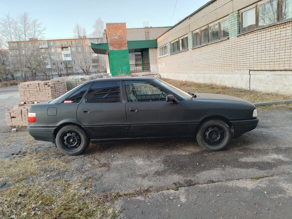 1988 Audi 80 IV (B3), чёрный, 199000 рублей - вид 8