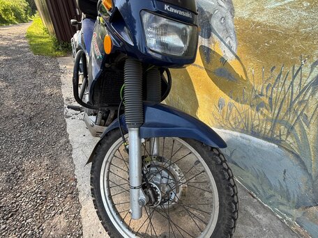 1996 Kawasaki KLE 250, синий, 199000 рублей, вид 2