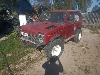 1994 Lada (ВАЗ) 2121 (4x4) I Рестайлинг, красный, 220000 рублей, вид 1
