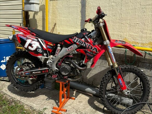 2006 Honda CRF 450R, красный, 330000 рублей - вид 5