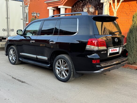 2008 Lexus LX 570 III, чёрный, 2550000 рублей - вид 10