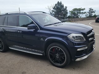 2015 Mercedes-Benz GL-Класс AMG 63 AMG, синий, 4550000 рублей, вид 1