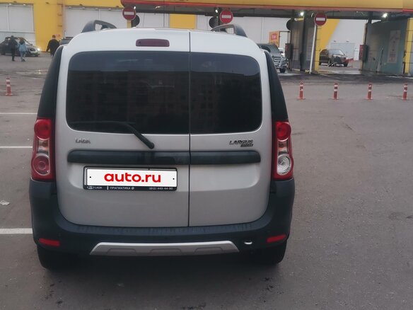 2019 Lada (ВАЗ) Largus Cross I, серебристый, 1200000 рублей - вид 9