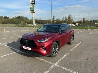 2020 Toyota Highlander IV (XU70), красный, 3800000 рублей, вид 2