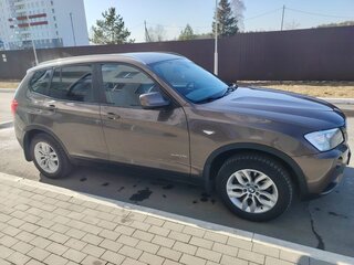 2013 BMW X3 28i xDrive II (F25), коричневый, 2100000 рублей, вид 3