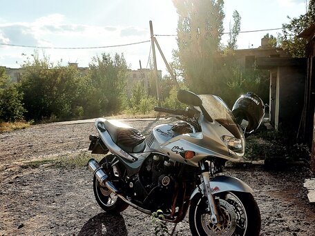 2006 Kawasaki ZR-7, серебристый, 399000 рублей, вид 1