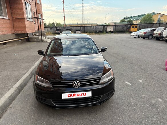 2012 Volkswagen Jetta VI, чёрный, 1200000 рублей