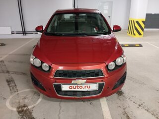 2012 Chevrolet Aveo II, красный, 600000 рублей, вид 3
