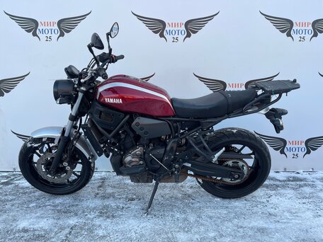 2018 Yamaha XSR700, красный, 540000 рублей, вид 2