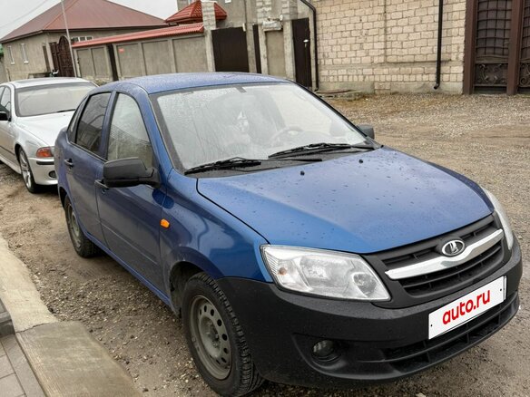 2012 Lada (ВАЗ) Granta I, синий, 260000 рублей - вид 1