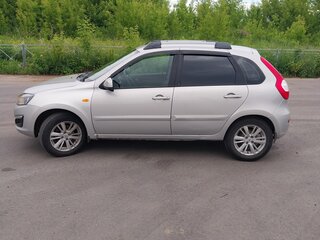 2014 Lada (ВАЗ) Kalina II, серебристый, 450000 рублей, вид 4